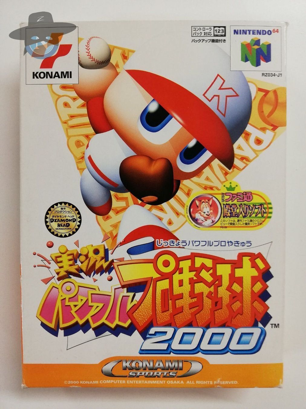 Nintendo Giochi: Jikkyou Powerful Pro Yakyuu 2000 / JAPAN – Usato da St. Gallen venduto da zorro_dc