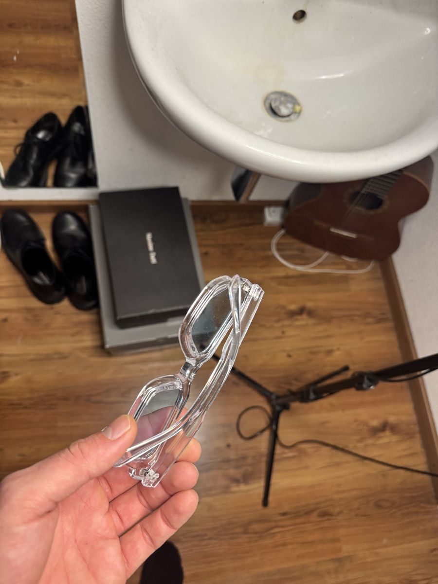 Occhiali & Lenti: Transparente Brille Clear Frame Retro Style Neu – Nuovo (secondo la descrizione) da Niederrohrdorf venduto da Joel.S01 1