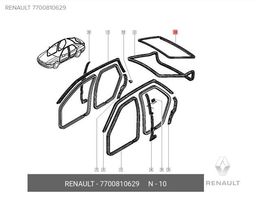 Renault Dichtung 77 00 810 629   Heckscheibe Renault Safrane