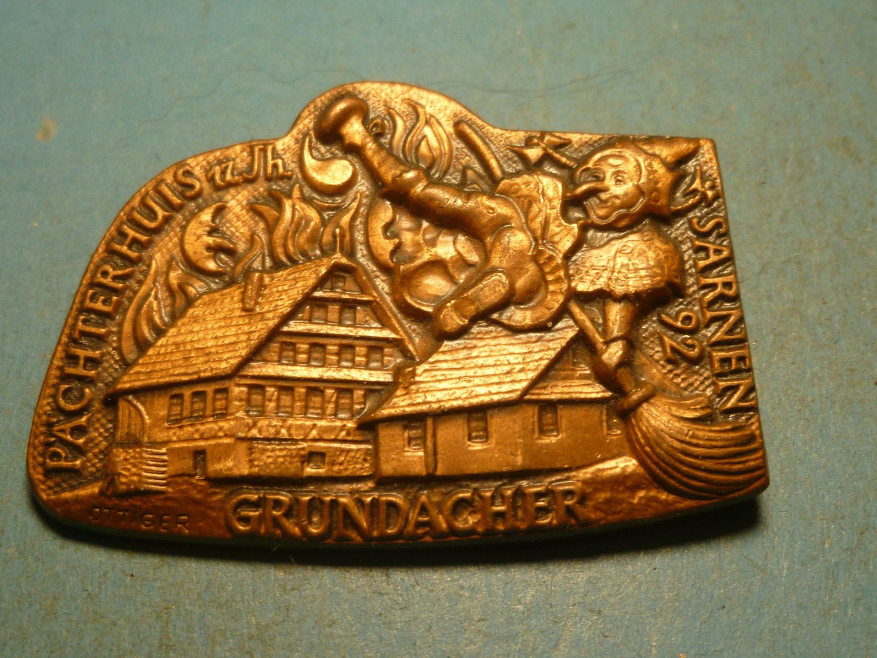 Placchette & Badge: SARNEN 1992 BRONZE – Usato da Ried (Muotathal) venduto da Mandarin02