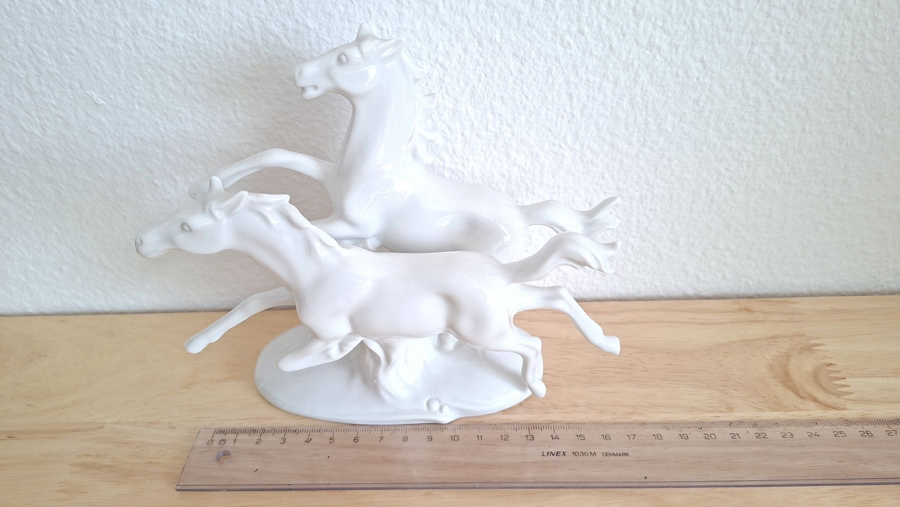 Statuette: Weisse Pferde Figur, Top Zustand! – Usato da Kriens venduto da Wolly85 4