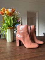 BALLY Ankle Boots 37  Leder Stiefeletten altrosa