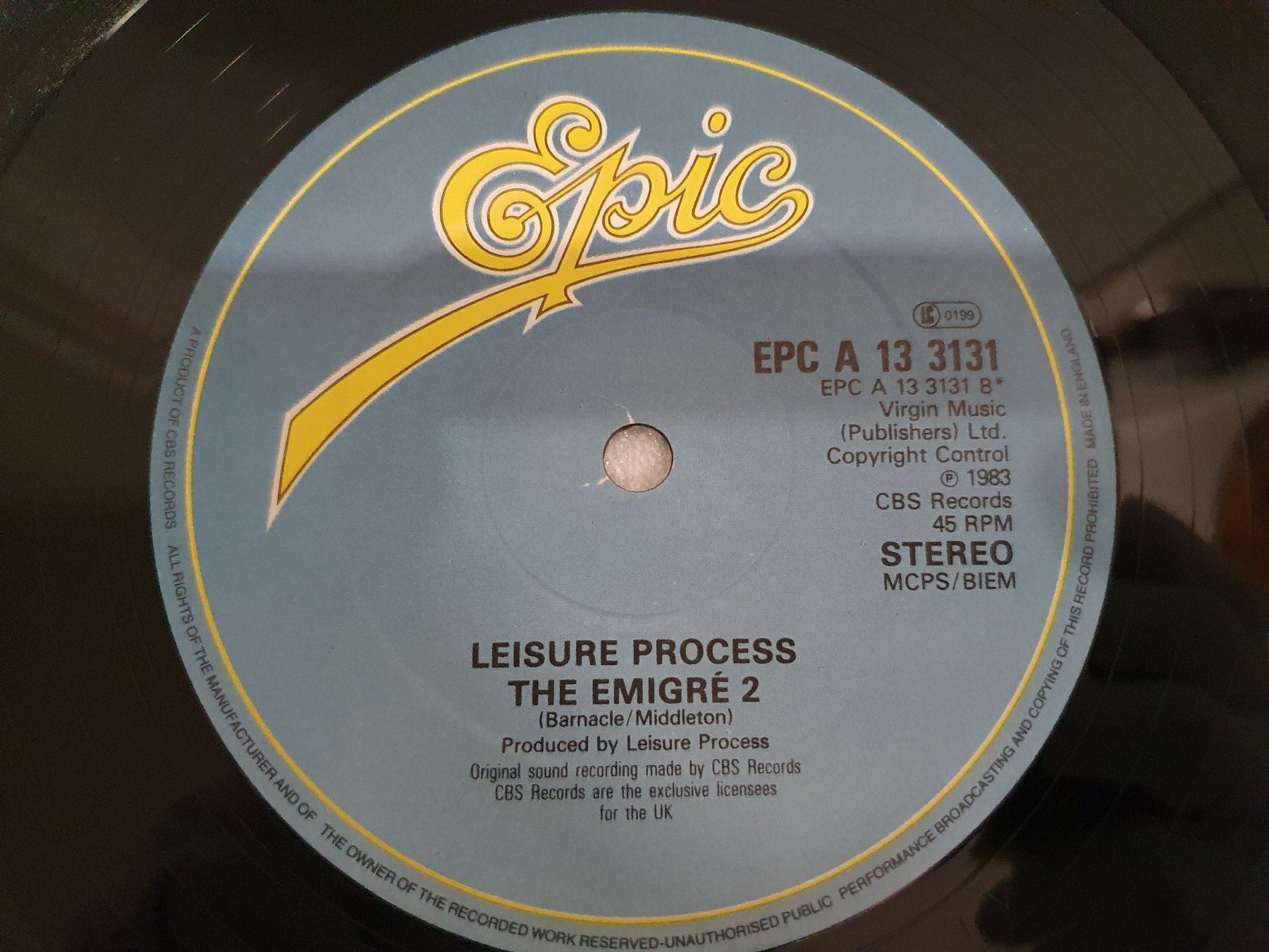 Dischi in vinile: Leisure Process – Cashflow (Maxi, Synth-pop) – Usato da Uster venduto da Vinyl-Leidenschaft 5