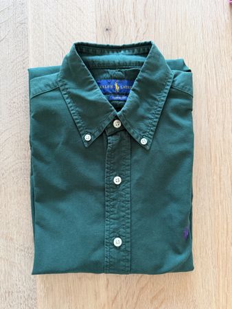Ralph Lauren Hemd Gruen Groesse XS Classic Fit
