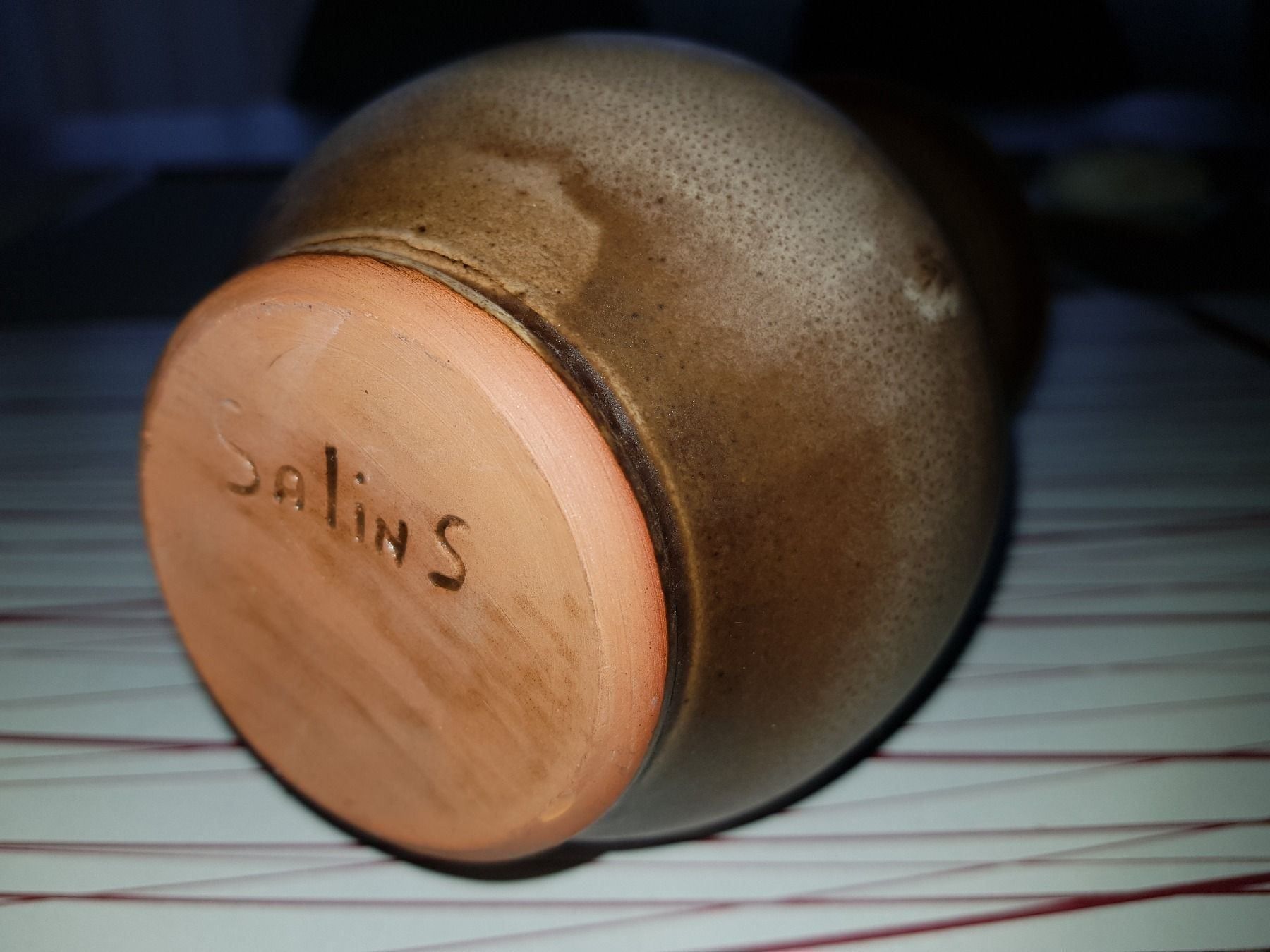 Vasi & Recipienti: Vase céramique signé "Salin S" – Usato da Cossonay-ville venduto da Super-Price-Quality 6
