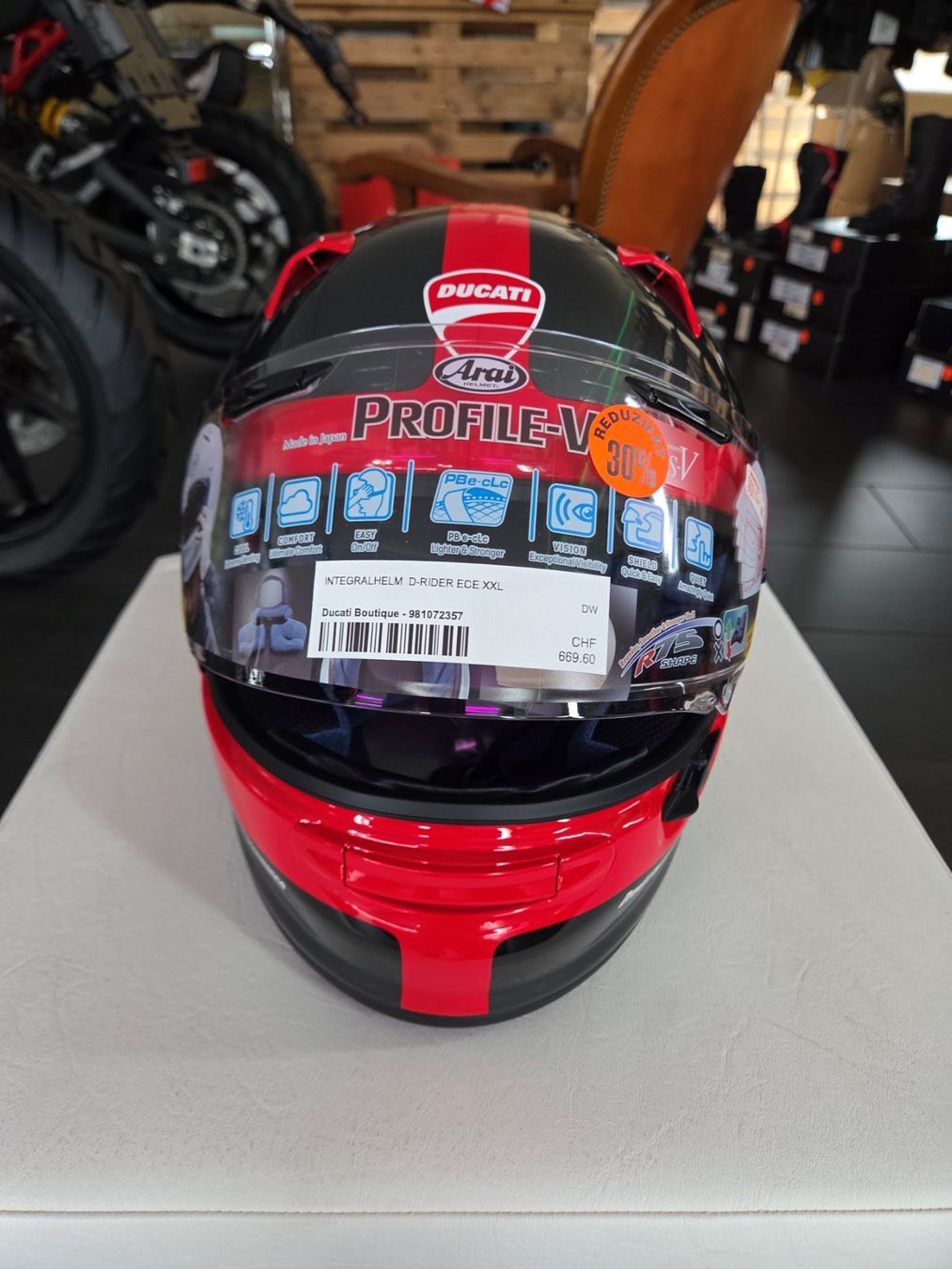 Arai Caschi & visiere: INTEGRALHELM  D-RIDER ECE – Nuovo (secondo la descrizione) da Frauenfeld venduto da Moto77_AG