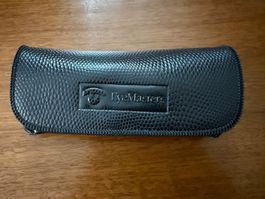 Brillenetui EyeMasters schwarz Kunstleder guter Zustand