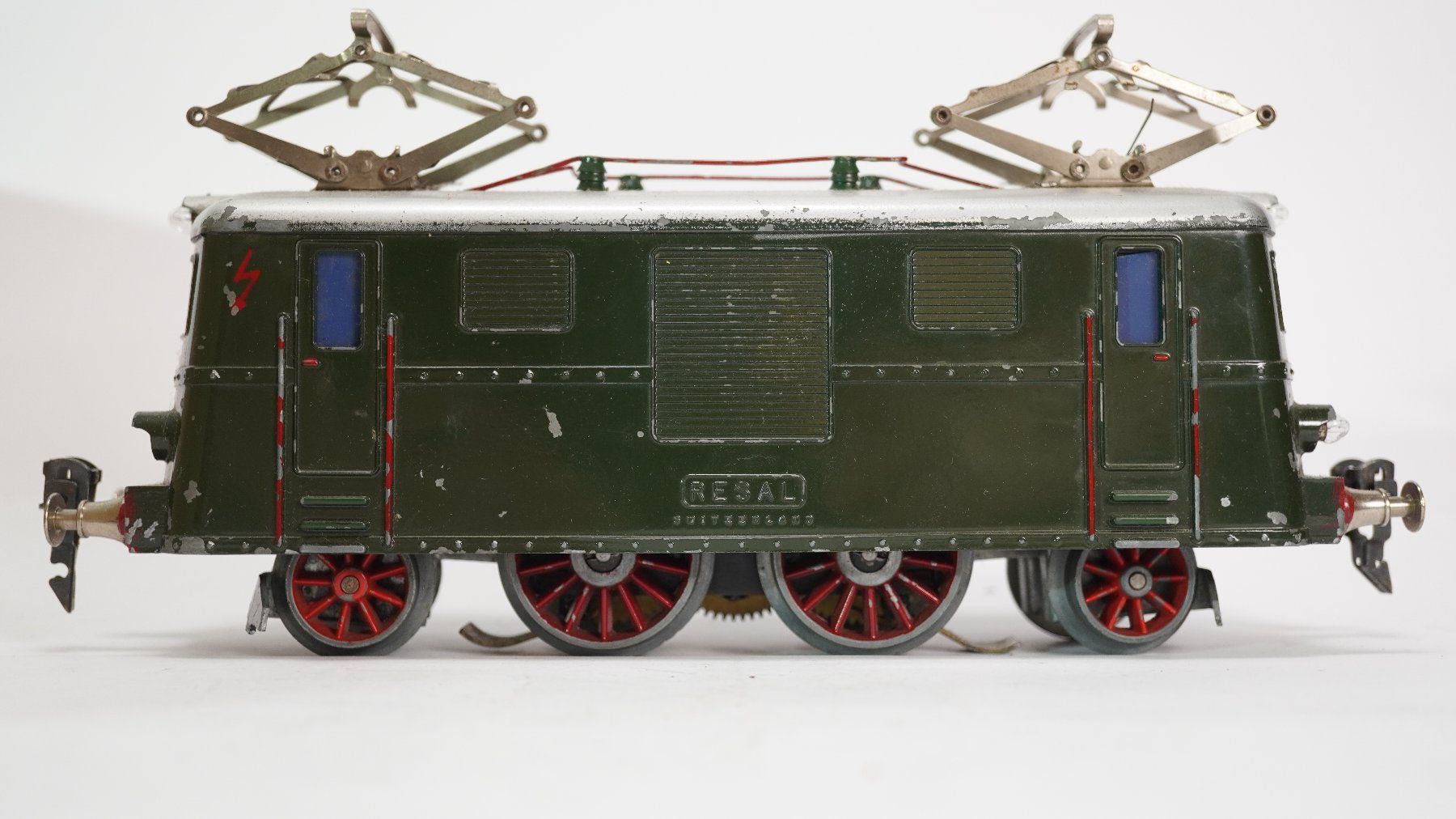 Modellini di ferrovie: e44 Resal 7556 E-Lok grün mit OVP – Usato da Thun venduto da evinka_gmbh 1