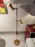 Vintage 70s stehlampe goldig retro