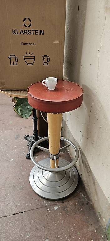 Hocker: Vintage Barhocker – Gebraucht aus Wabern von VOLVGNG73 3