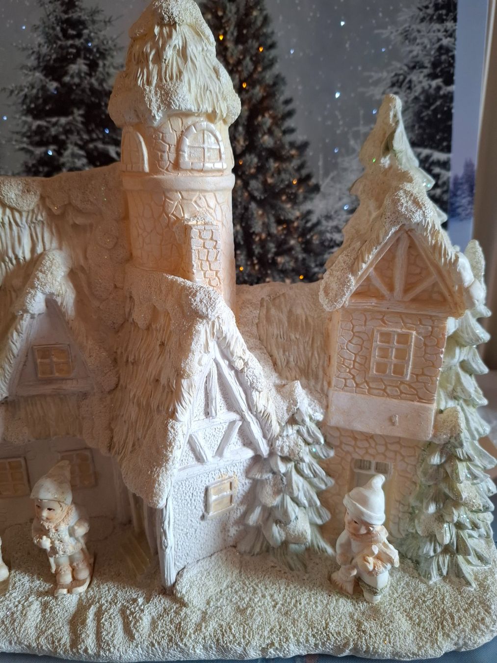 Tutte le decorazioni: BELEUCHTETE WINTERLANDSCHAFT MIT LICHT – Nuovo (secondo la descrizione) da Gretzenbach venduto da schibaya 4