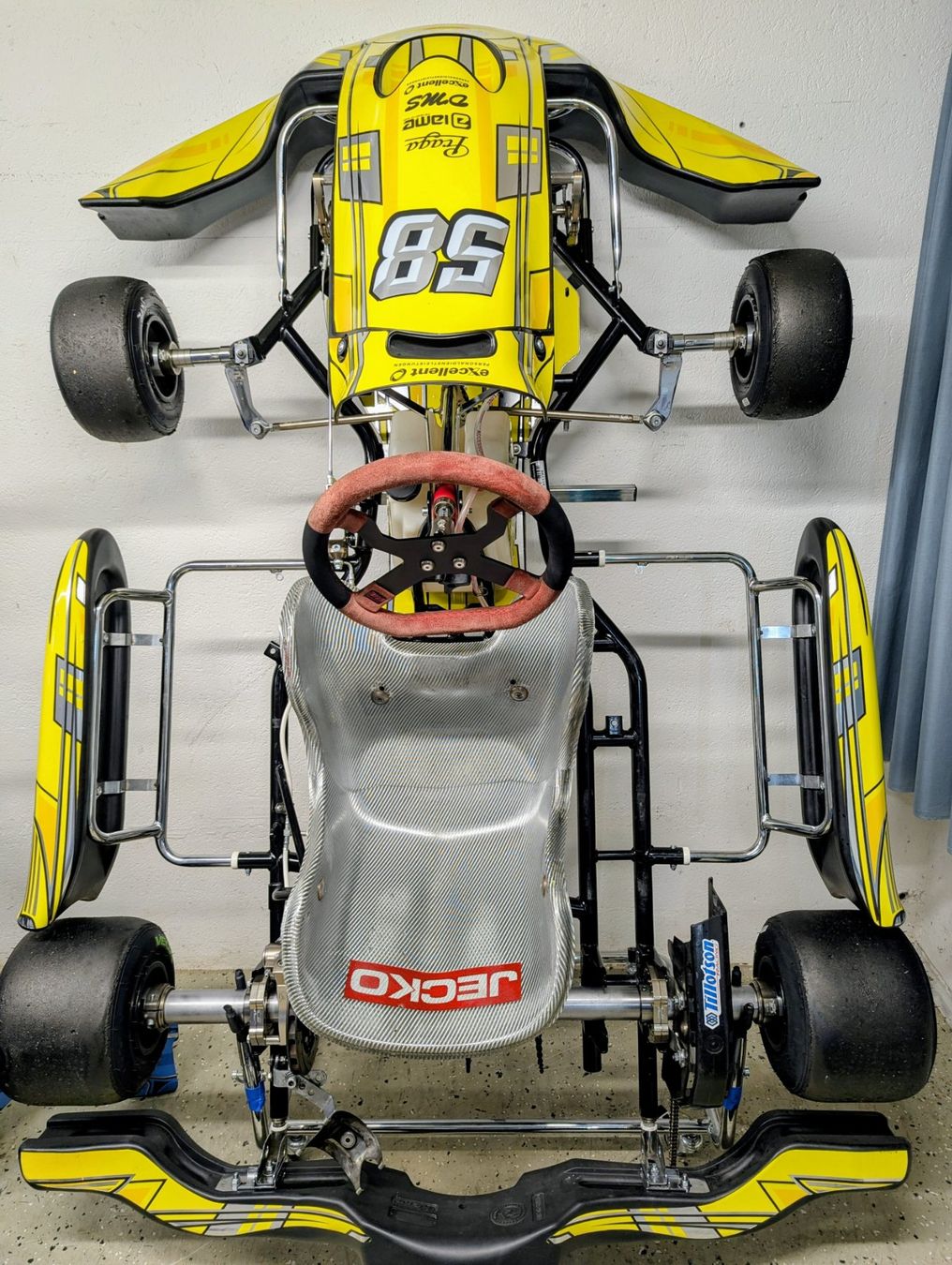 Go-Kart: Chassis Praga Fighter ohne Motor – Usato da Zauggenried venduto da bab_dhv9