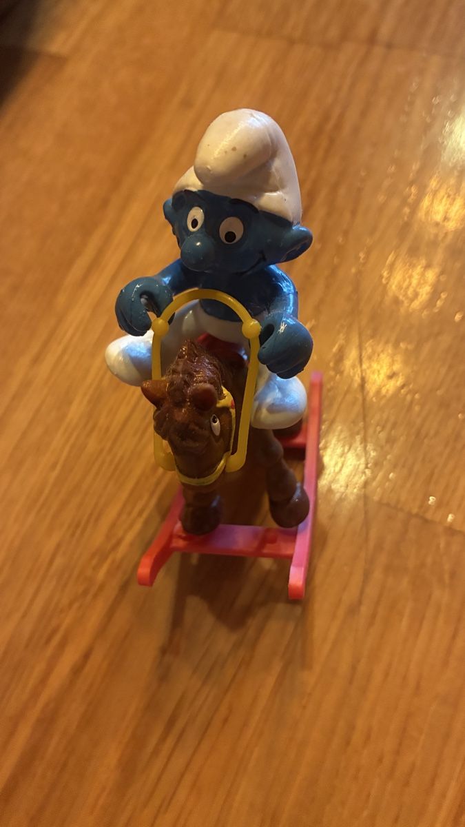 Schleich Spielzeuge: Schtroumpfs à cheval  – Neu (gemäss Beschreibung) aus Ovronnaz von LesBidochons