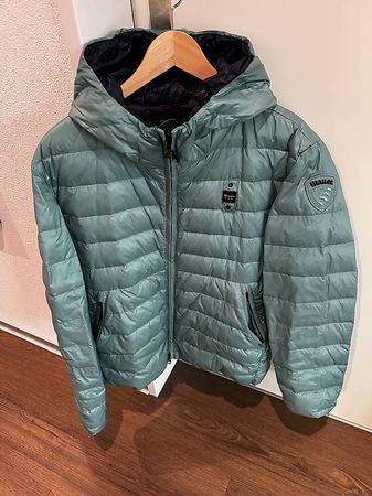 Blauer Herren Daunenjacke XL TOP!