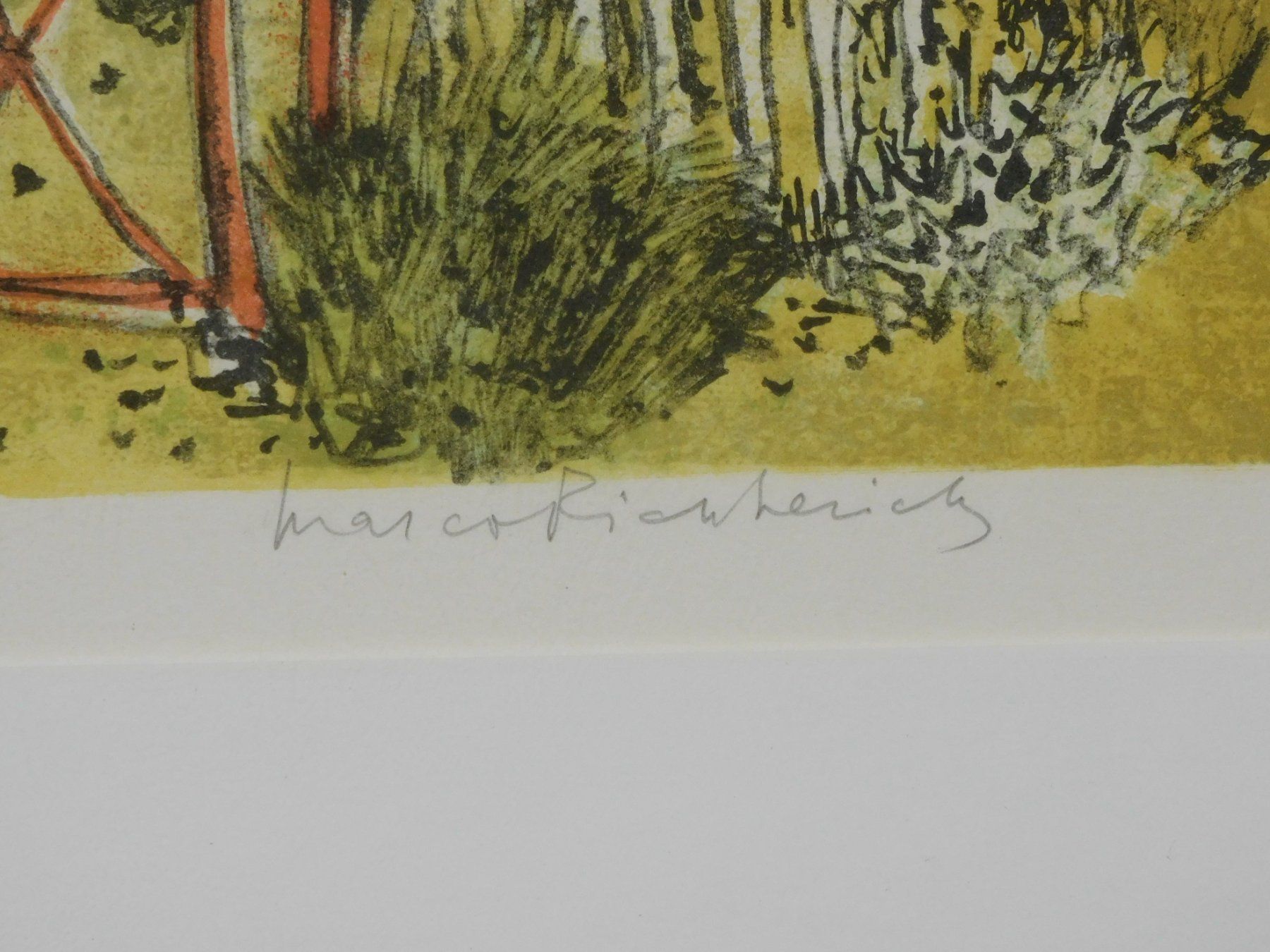 Grafica & Litografie: Luzerner Kunst Original Lithografie v Marco Richterich lim – Usato da Sursee venduto da 76 5