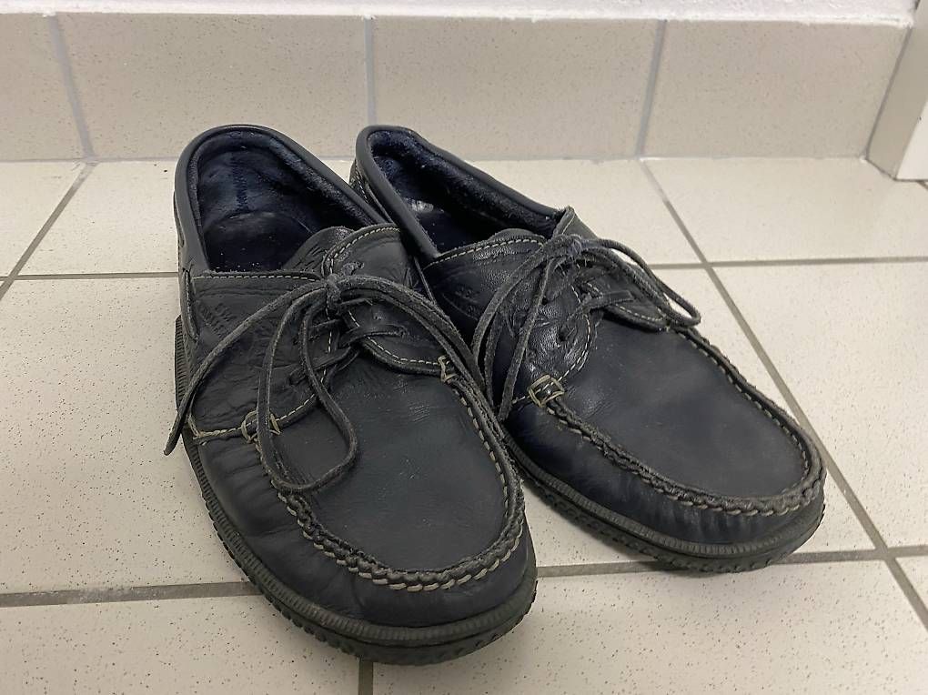 Herrenschuhe: Mocassins bleus 42 – Gebraucht aus Lausanne von Mikael_Druid