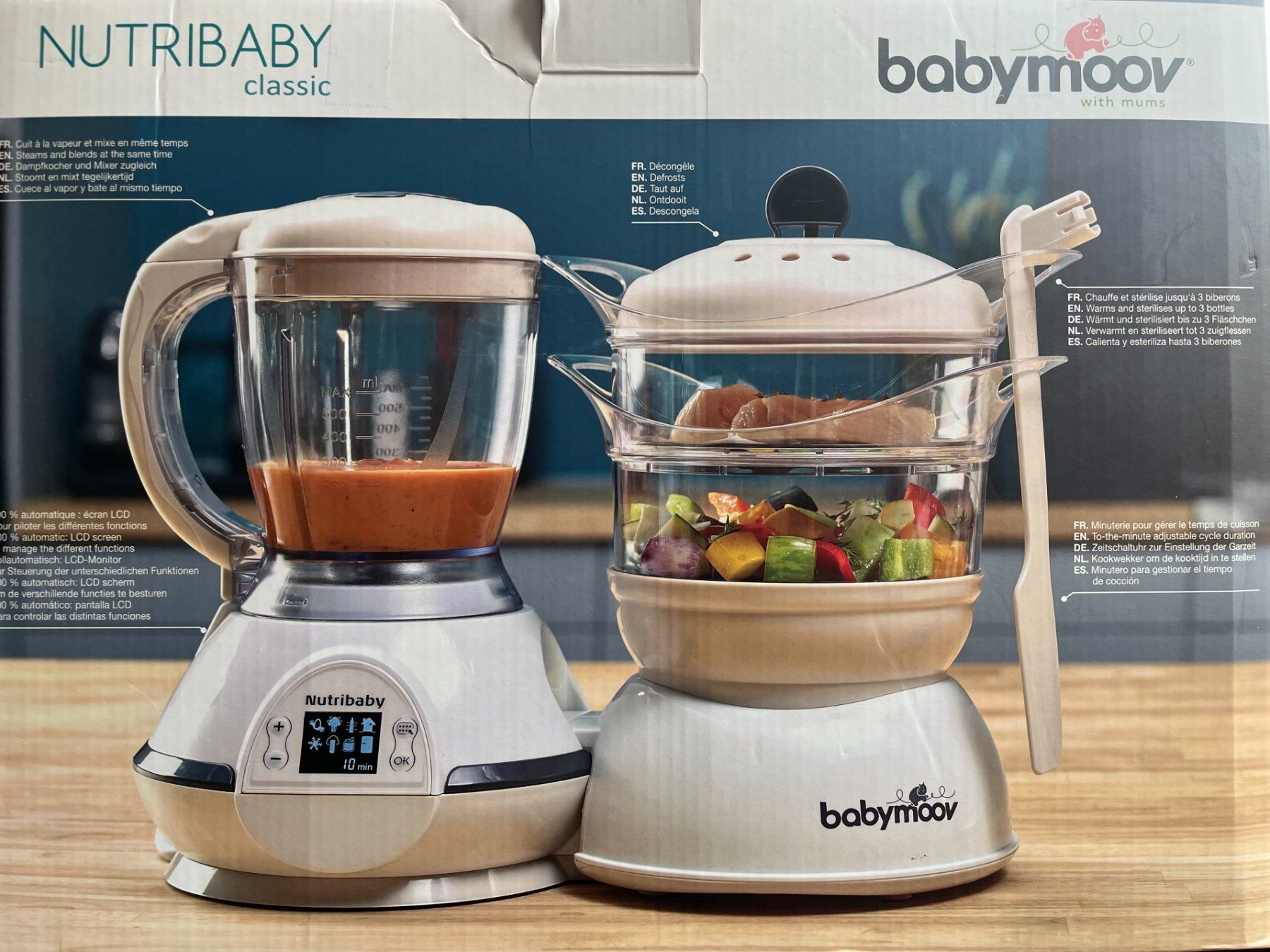 Babymoov Elettrodomestici da cucina: Babymoov-NutriBaby Classic_Robot Multifonctions – Usato da Zürich venduto da ott_66fj