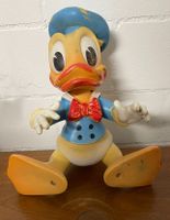 Grosse Vintage Gummifigur DONALD DUCK orig. Disney 1962