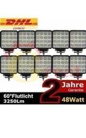 +10 x 48w LED ARBEITSSCHEINWERFER