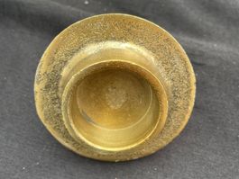 Teelichthalter für Flaschen/Alu/Gold/Neu/OVP