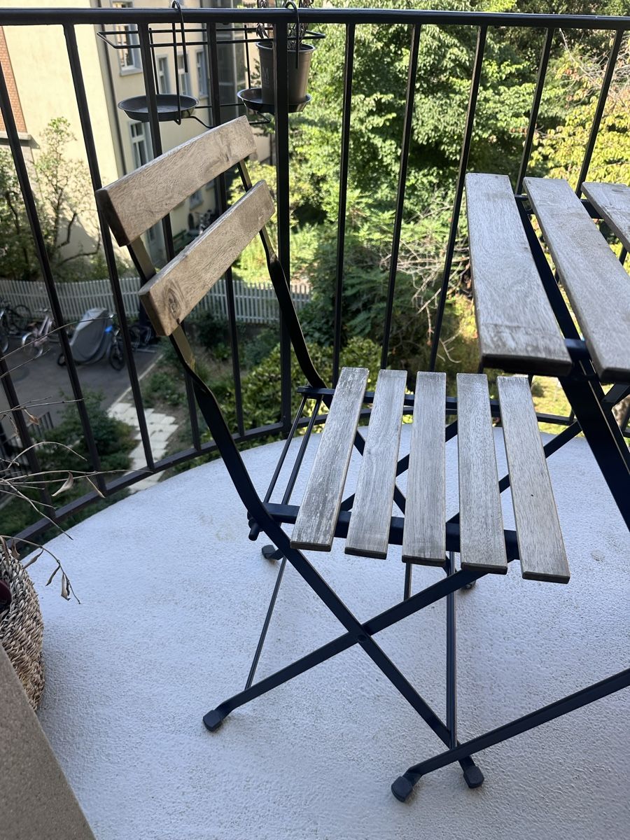 Set de table et chaises: Balcony Bistro Set  – D'occasion à Zürich par juz_2t2j 4
