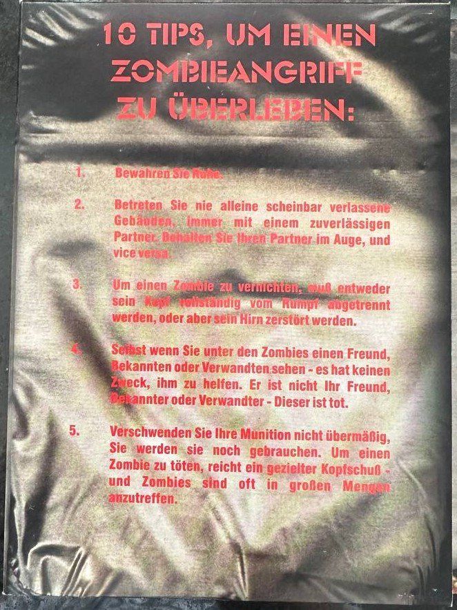 Tutti i DVDs: Zombie Survivor Set - 4 Filme DVD Box – Usato da Beringen venduto da Mantafisch1 5