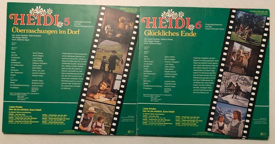 Schallplatten: 6 LPs Heidi – Gebraucht aus Grüningen von azulmarron 3
