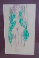 Karl Madritsch (1908 - 1986) / Aktbild: Frau im Morgenmantel