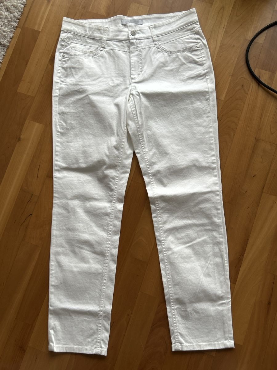 Cambio Pantaloni: CAMBIO Hose weiss Gr. 38 – Usato da Kirchdorf BE venduto da Stella130