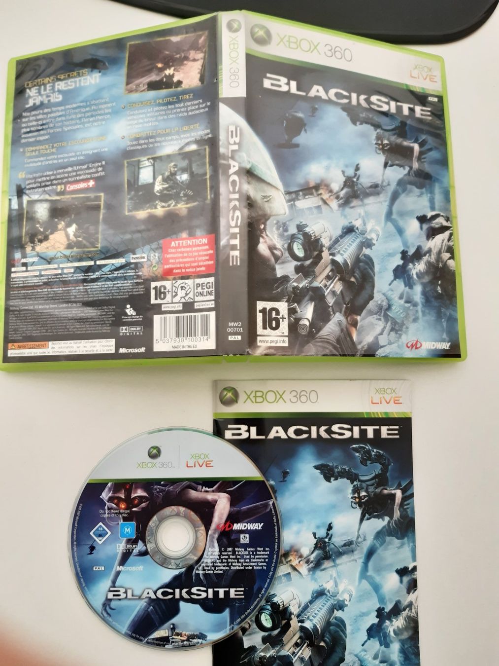 Microsoft Giochi: Blacksite für Xbox 360 – Usato da Dietikon venduto da Hwengi