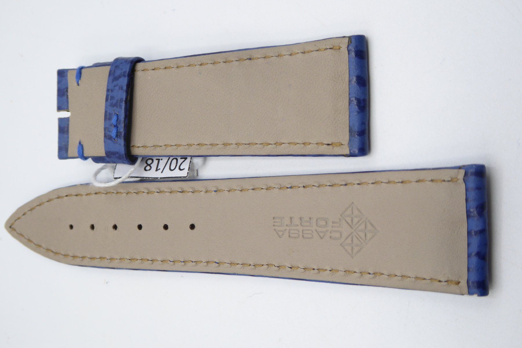 Orologi: Leather strap without brand 20/18mm – Nuovo (secondo la descrizione) da Geneve venduto da adr_xk6n 3
