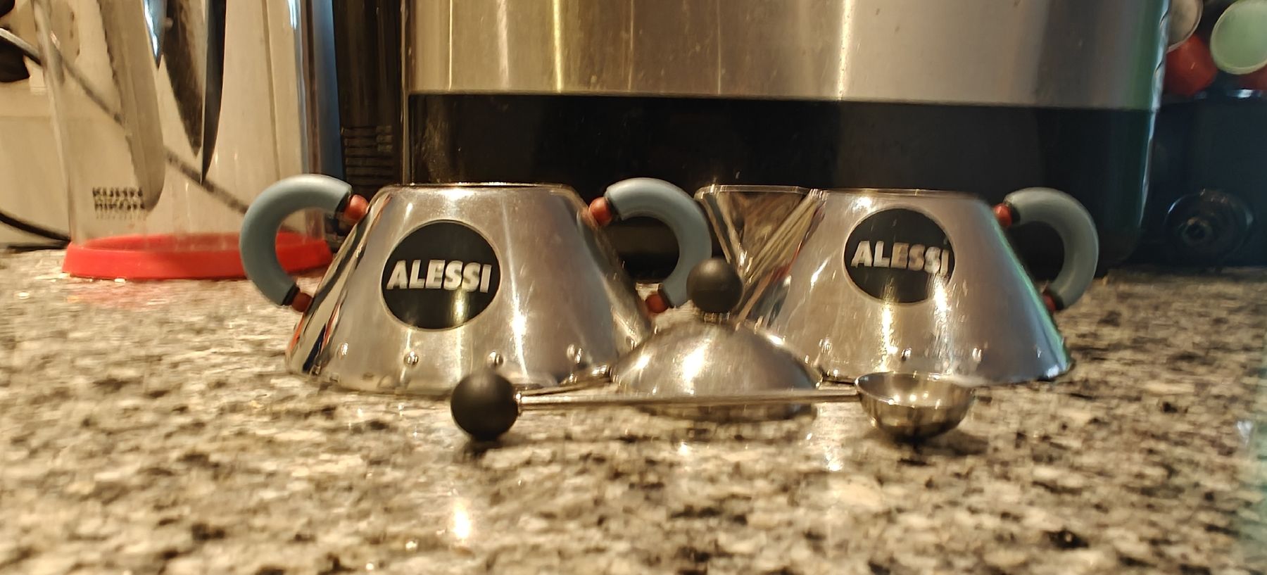 Alessi Set di piatti: Service à sucre et crème Alessi – Usato da Ebikon venduto da Omarchine 4