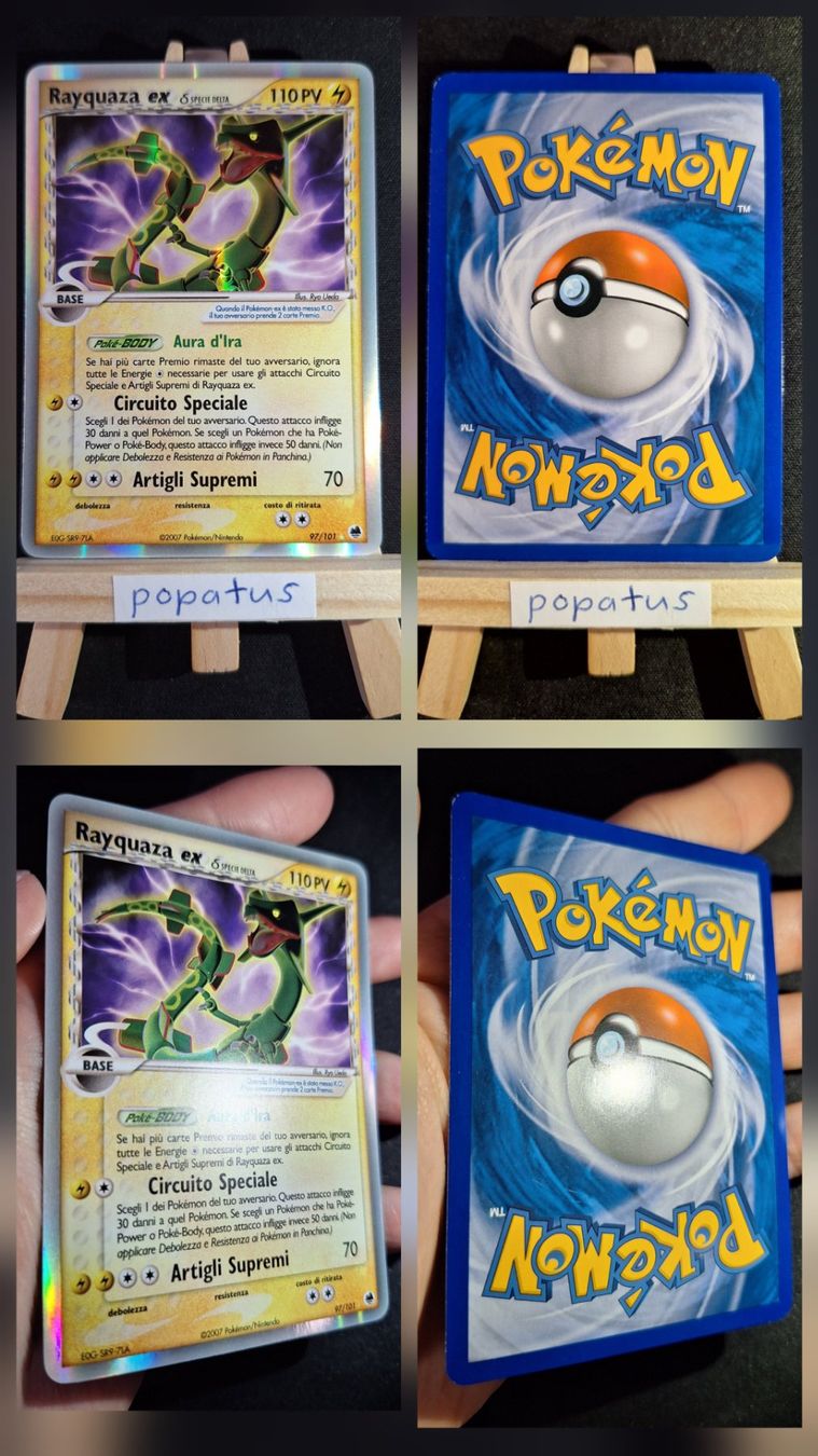 Pokémon Cartes à collectionner: Pokémon Rayquaza ex – D'occasion à Andwil SG par popatus