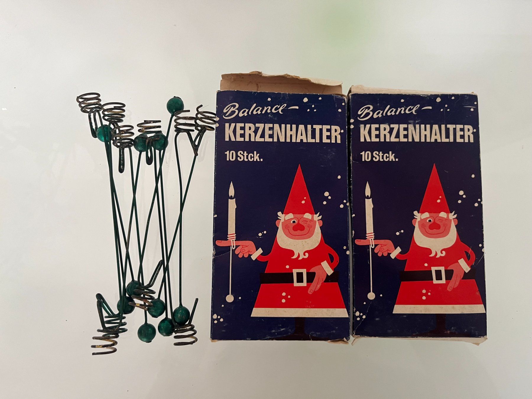 Alle Dekorationen: Christbaumkerzenhalter Vintage  2 Pack – Gebraucht aus Luzern von Lampion