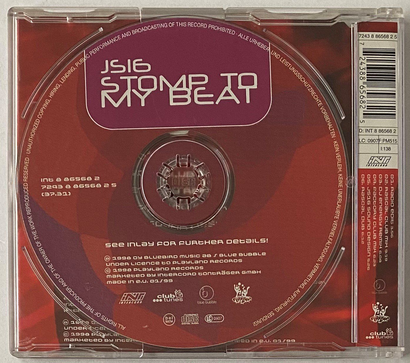 CD: JS16, Stomp to my Beat – Usato da Flums venduto da Asquillo 1