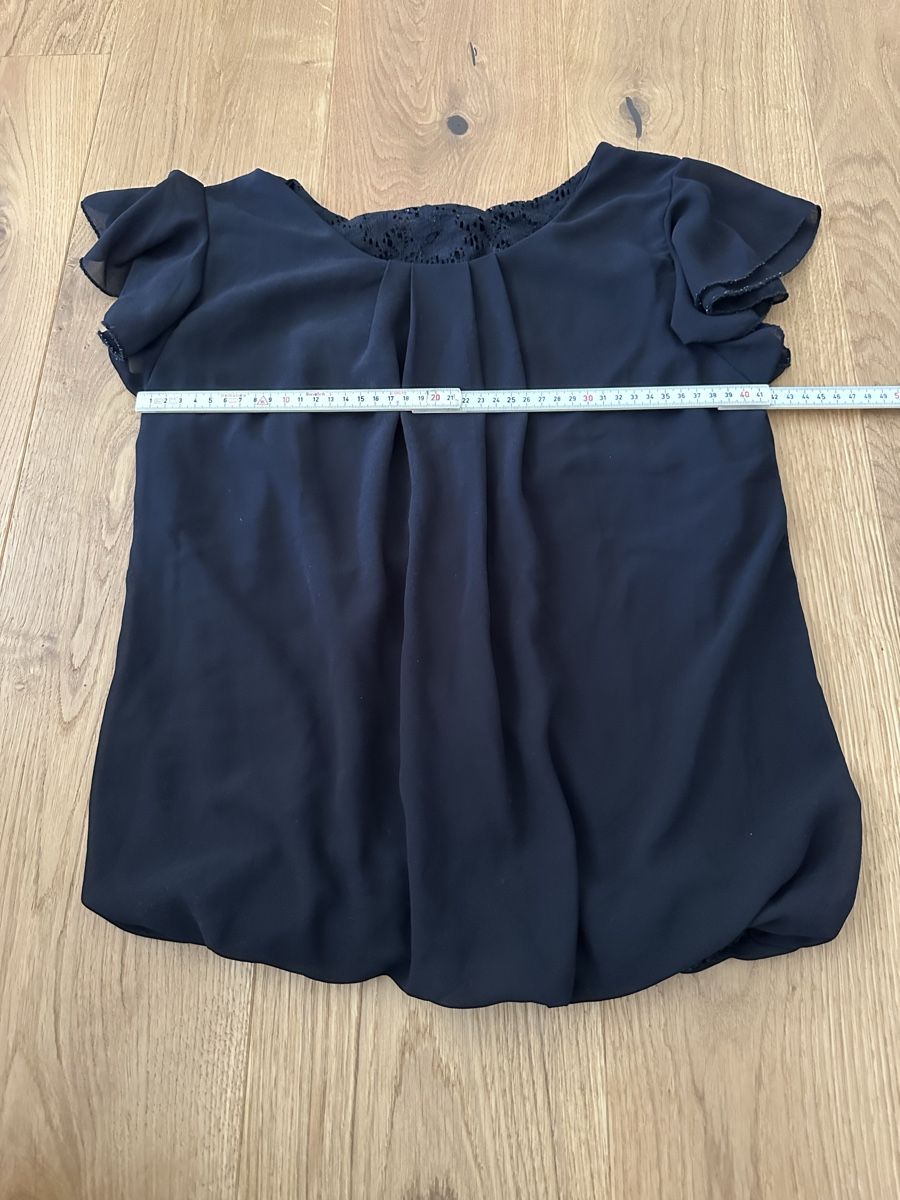 Camicette: Schönes, elegantes, schwarzes Top – Usato da Bern venduto da han_v82v 3