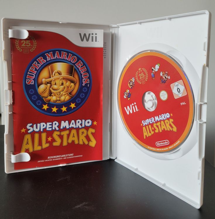 COFFRET WII SUPER Mario All Stars Édition 25th Anniversary Jap EUR 40,00 - FR