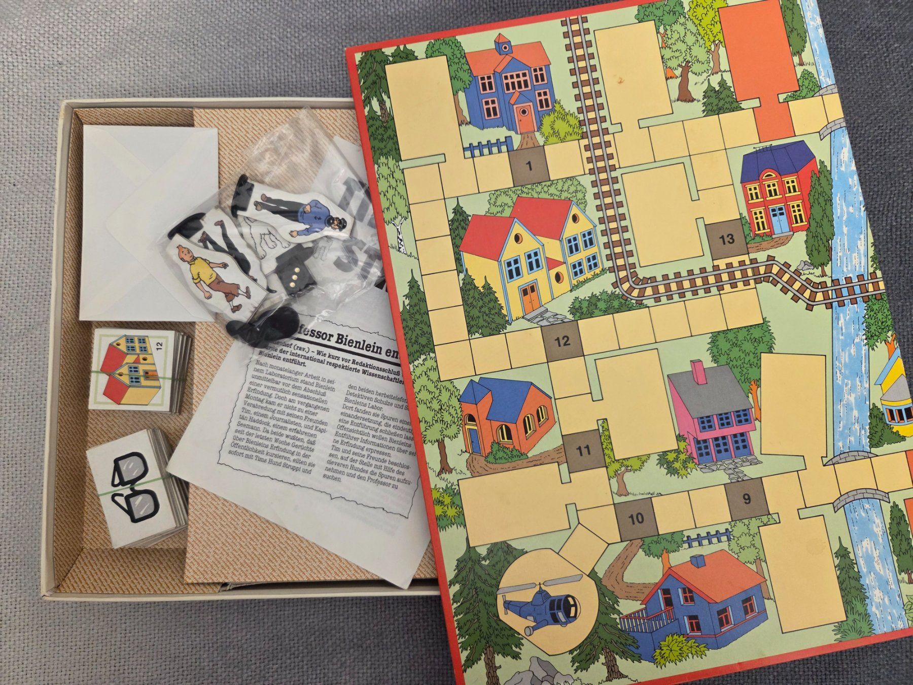 Ravensburger Giochi: Brettspiel Tim und Struppi 80er – Usato da Hinterkappelen venduto da nianguya 1