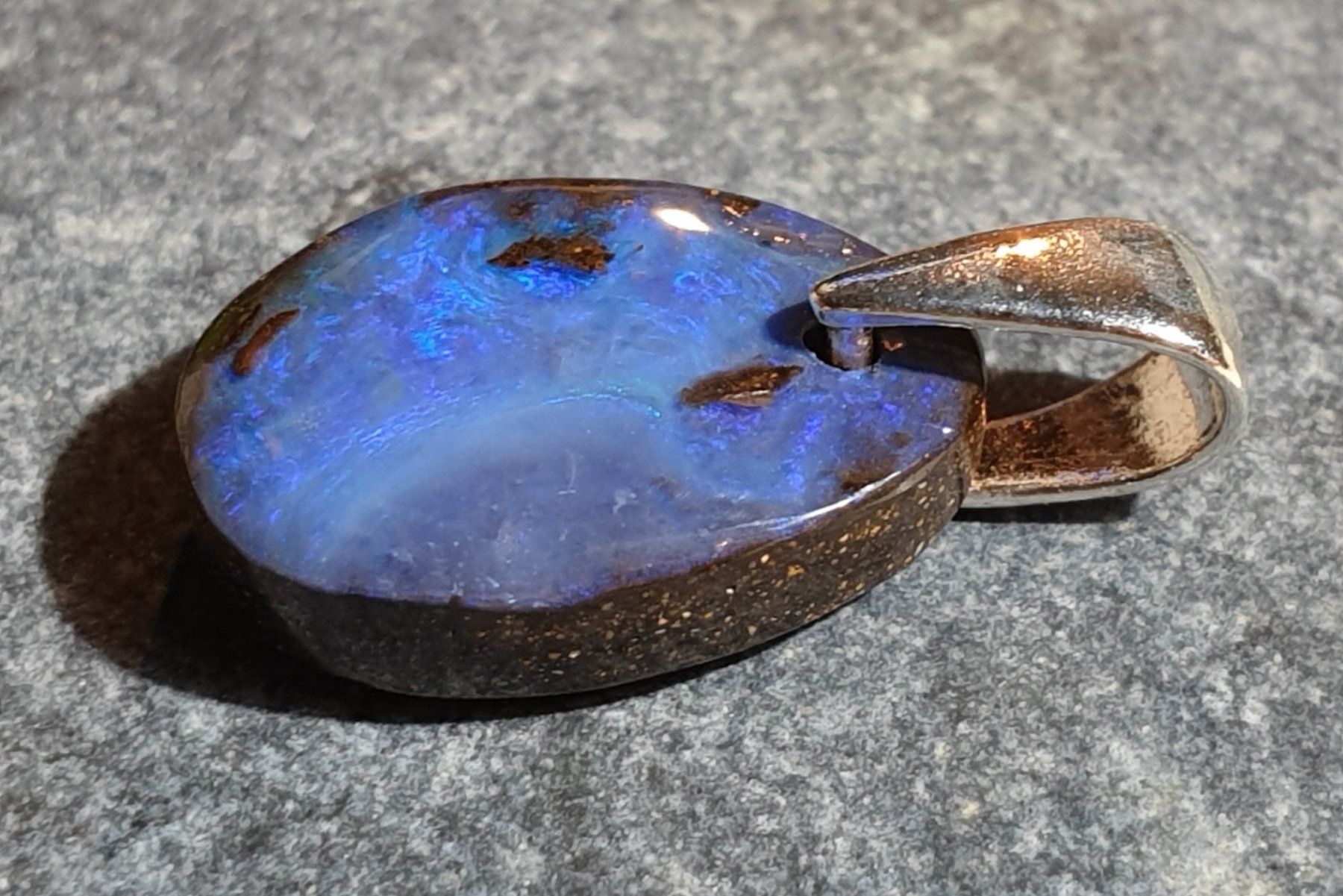 Ciondoli: Anhänger Boulder Opal. – Nuovo (secondo la descrizione) da Niederbüren venduto da Raphael014 6