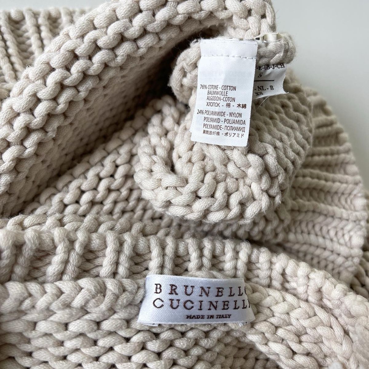 Brunello Cucinelli Tops: BRUNELLO CUCINELLI Knitted Top – Neu (gemäss Beschreibung) aus Emmen von Avviivva_Com2023 7