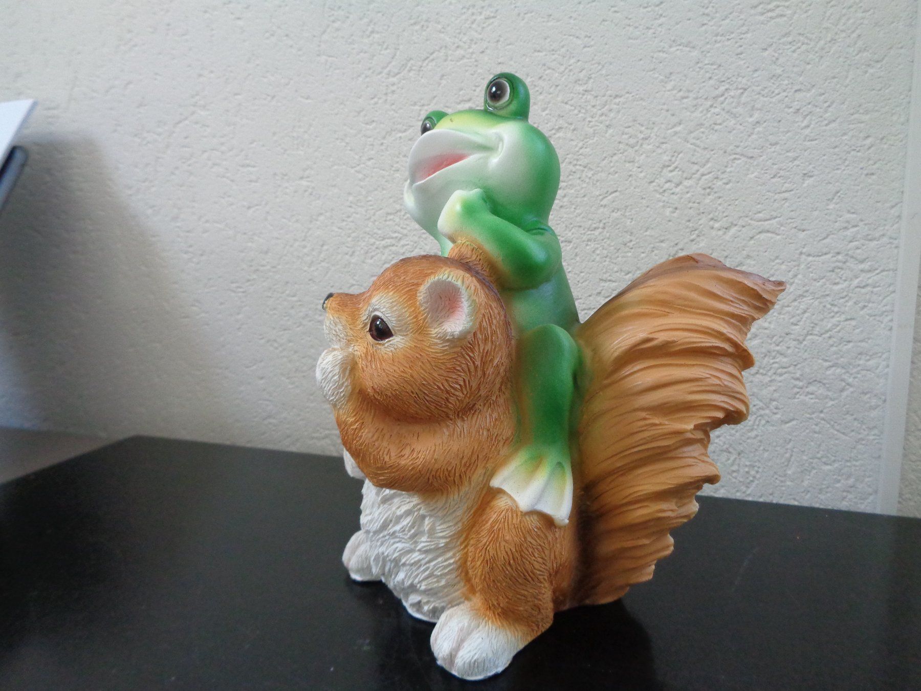Statuette: Frosch / Eichhörnchen (23 cm) – Nuovo e nell'imballaggio originale da Langenbruck venduto da Gumsi 4