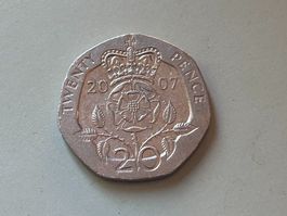 20 pence britannici del 2007