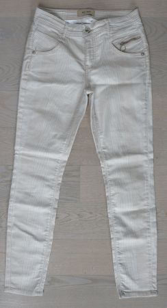 Gestreifte, leichte Damen Sommerhose von Mos Mosh, Grösse 28