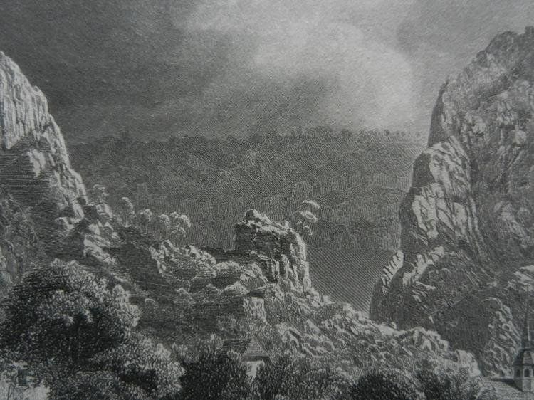 Gravures: Falkenstein Balsthal Solothurn – D'occasion à Risch par Rischli15 9