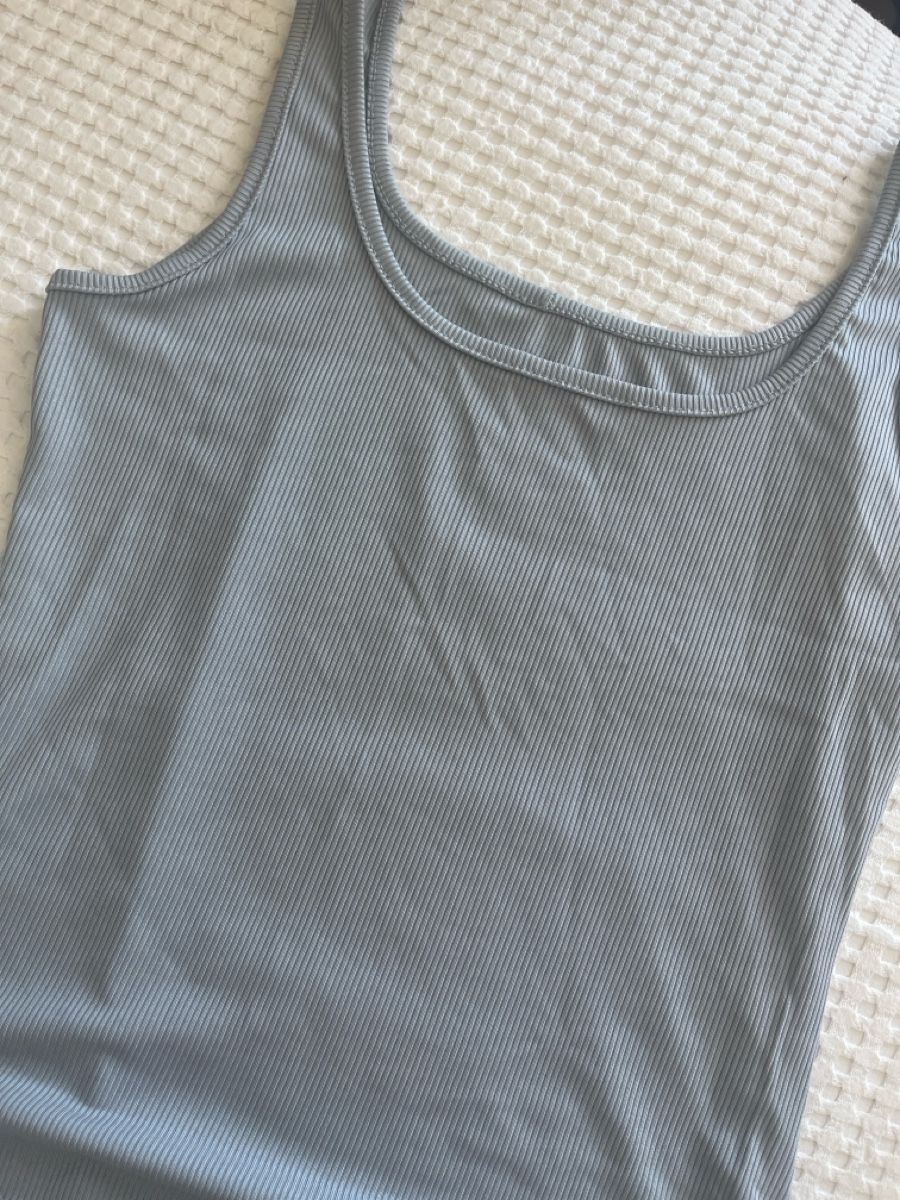 Tops: Sommer-Body mit Rippmuster, Grösse S – Neu (gemäss Beschreibung) aus Arch von sibylle.anne 1