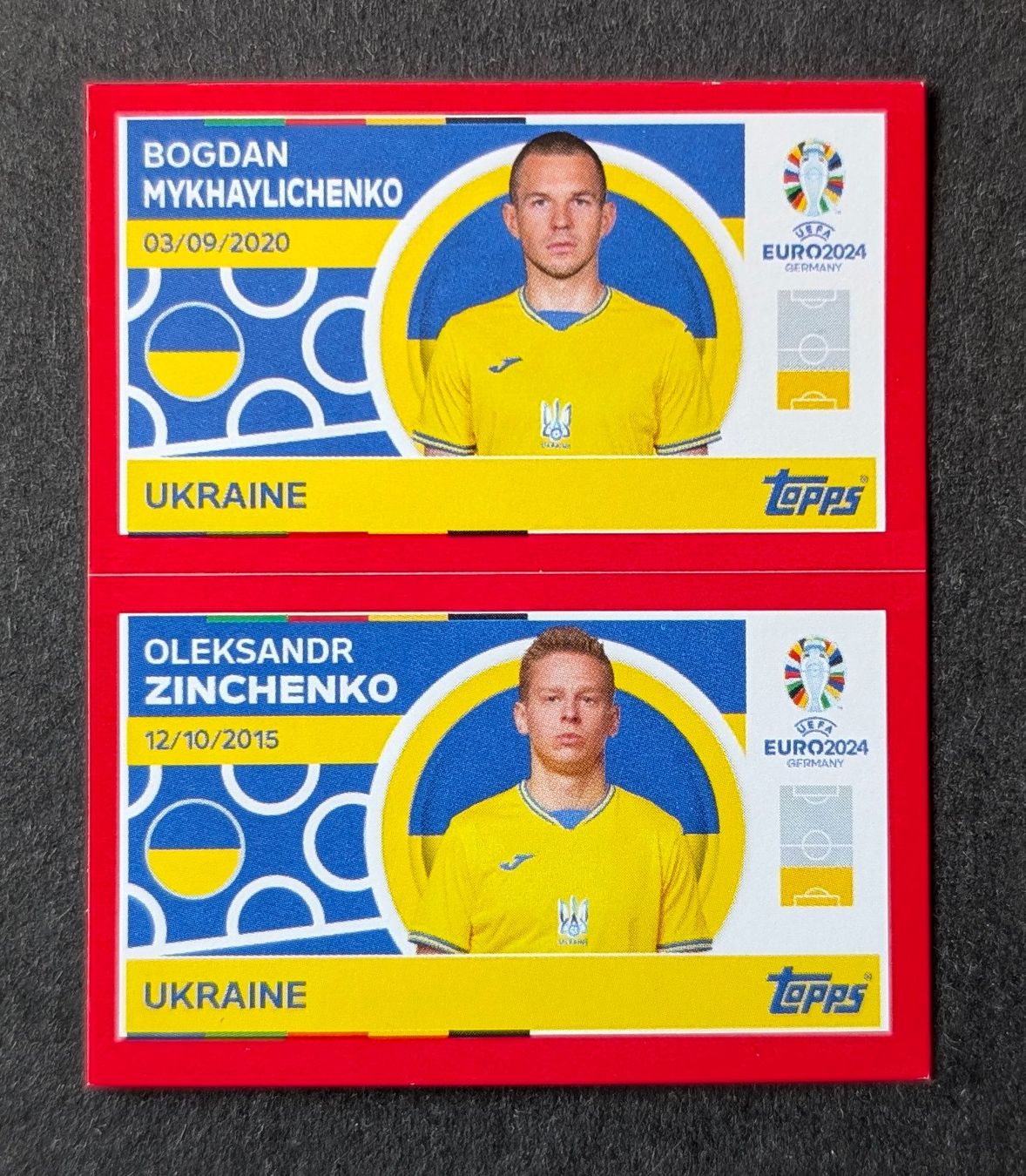 Topps Carte collezionabili: Topps EM 2024--UKR 4/5 – Nuovo e nell'imballaggio originale da Hittnau venduto da stamps_and_coins