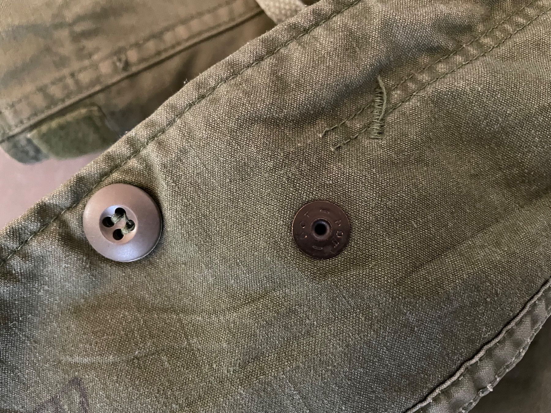 US Army Uniformi: Veste militaire originale us Army/ Field Jacket M65 – Usato da Oberbütschel venduto da Woodie2005 5