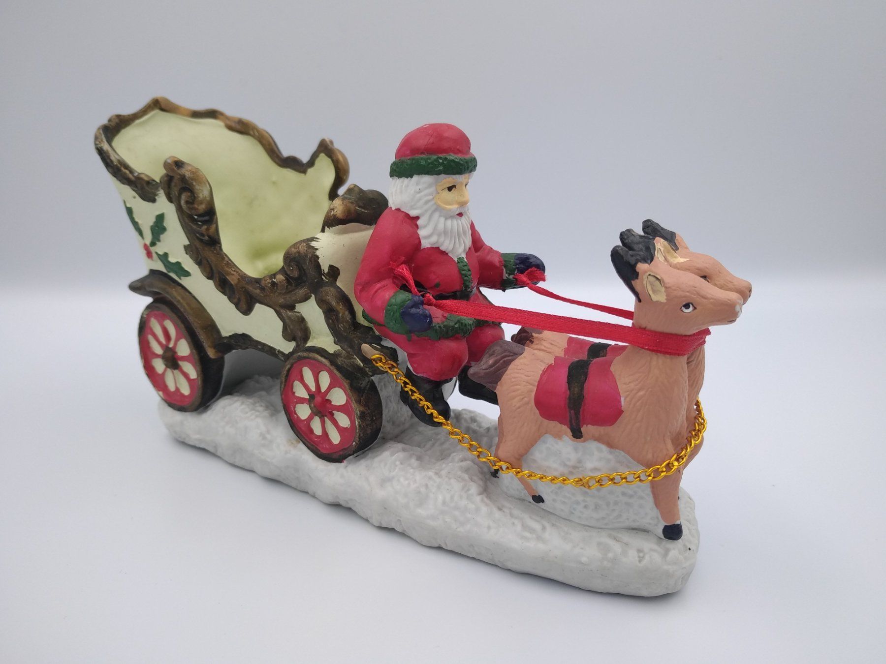 Tutte le decorazioni: weihnachtsmann mit schlitten – Nuovo (secondo la descrizione) da Bäch SZ venduto da Swissy46