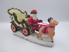 weihnachtsmann mit schlitten