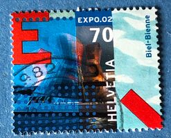 Nr.1041 GESTEMPELT Arteplage Biel 2002   